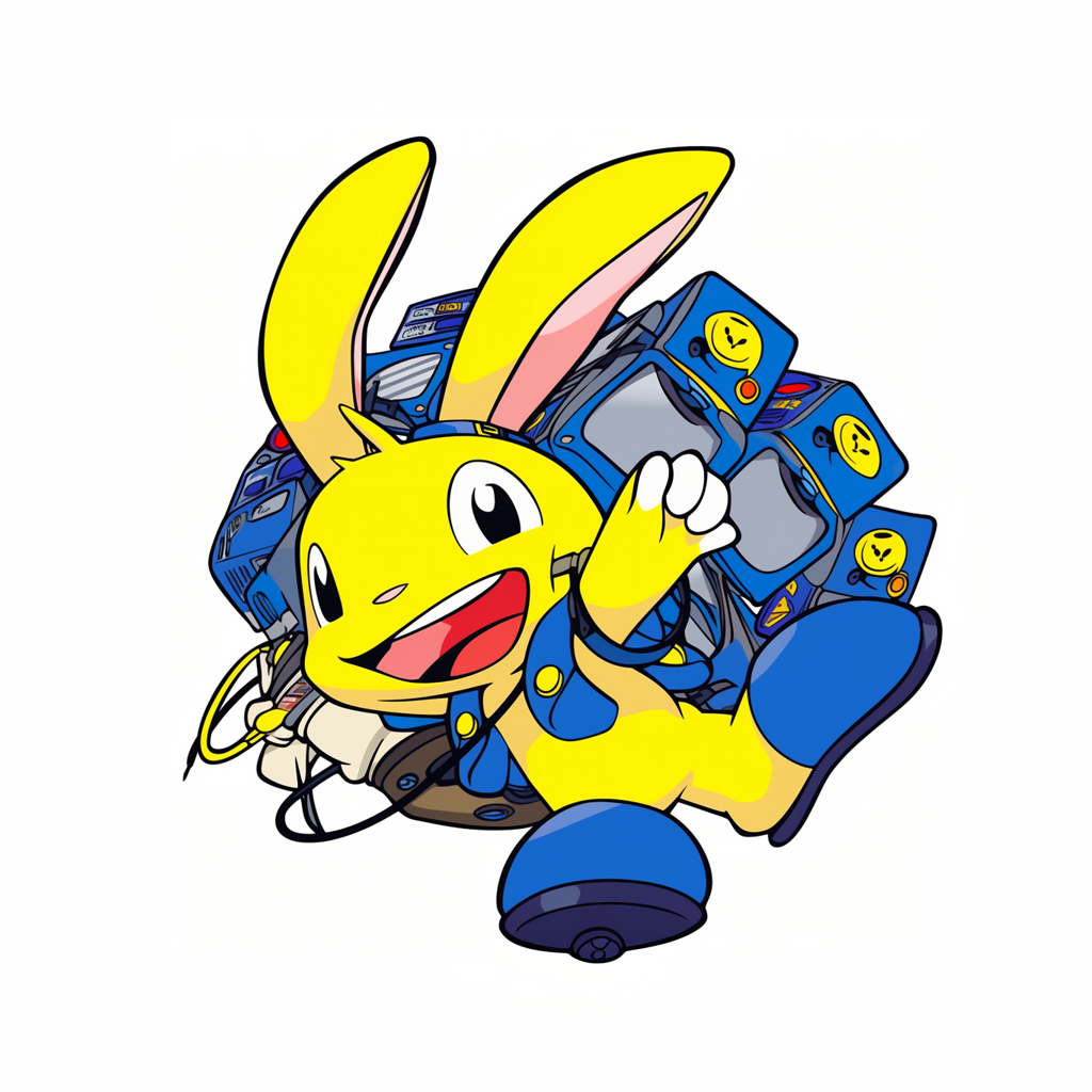 Martha's Video Mascot digital artwork
